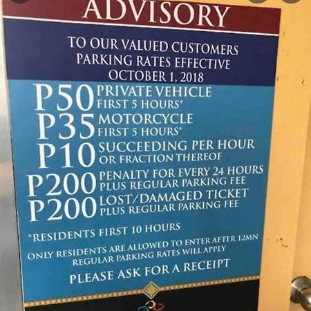 Cubao Manhattan Heights, Unit 8Bc Tower B, 1 Br Manila Kültér fotó